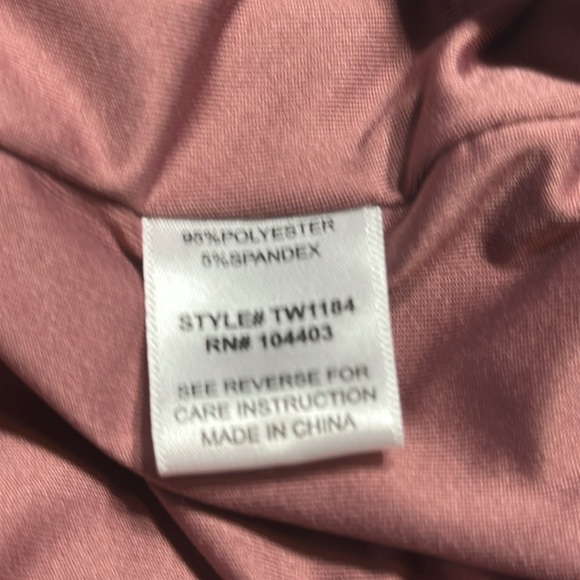 The Workshop Dusty Pink Bodysuit Size Small NWOT - Picture 4 of 4